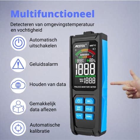 vochtmeter 8sm|vochtmeter voor plafond.